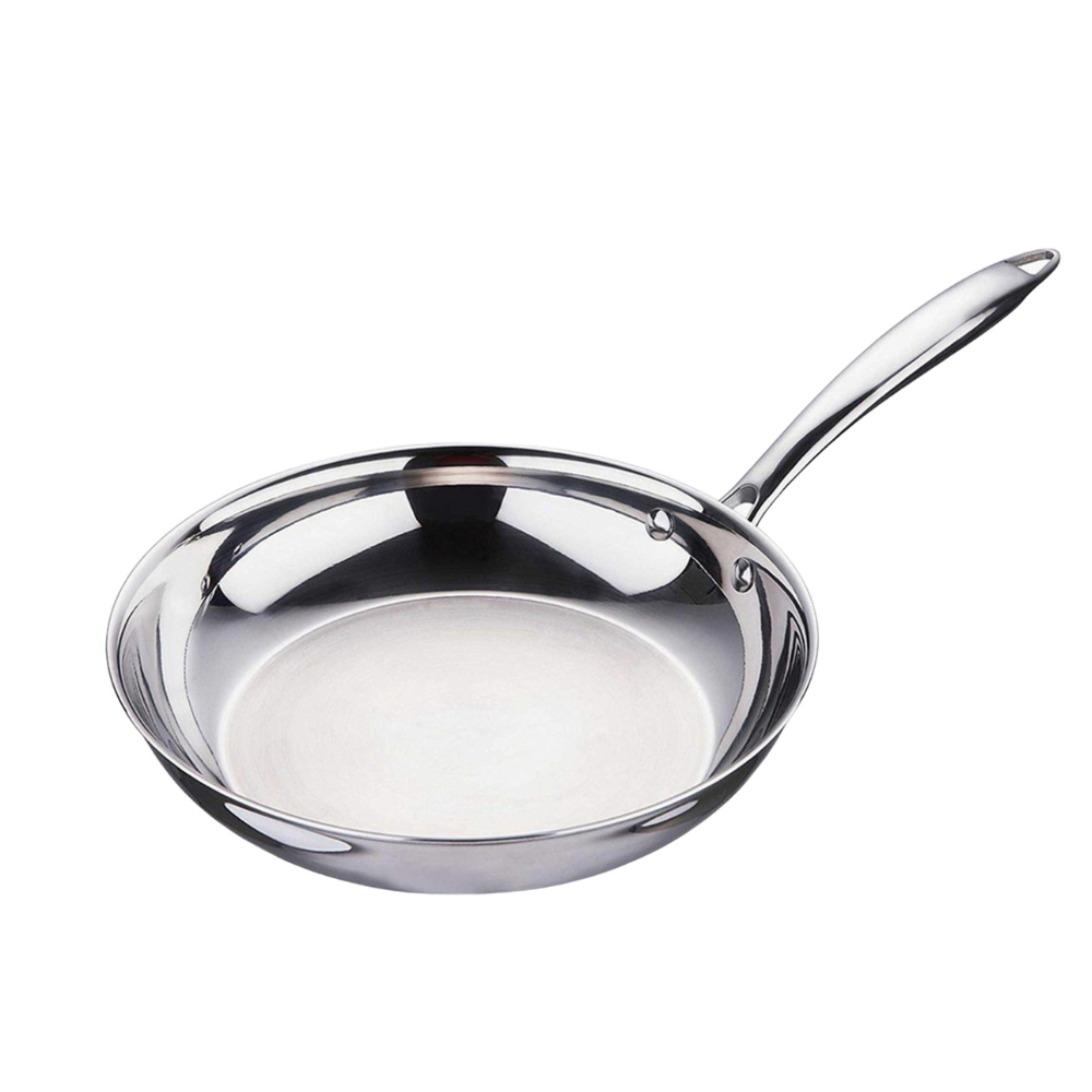 Arshia 26cm Tri-Ply Stainless Steel Fry Pan