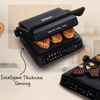 Arshia Smart Grill Pro 2000W – 180° Open Flat Electric Grill with Dual Temperature Control, Non-Stick Plates & Drip Tray