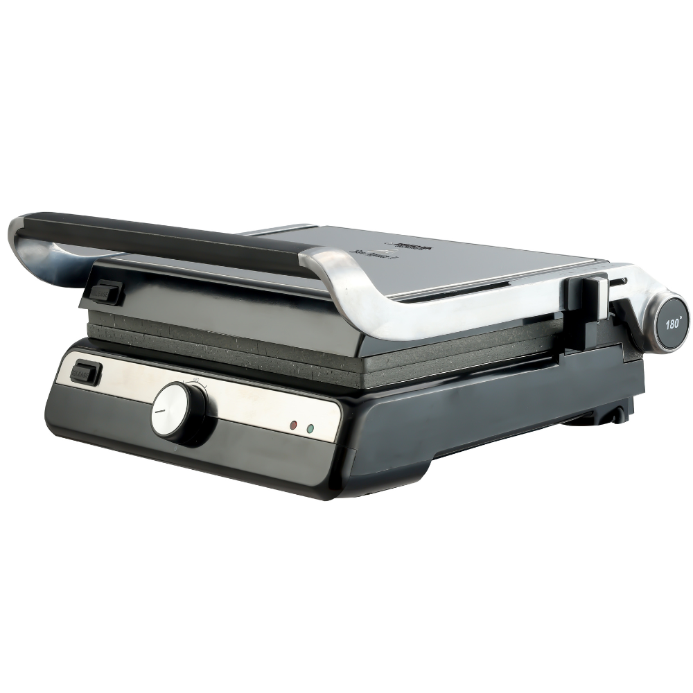 Arshia Smart Grill Pro 2000 W – 180° Flat-Open Electric Table Grill with Stone-Grain Coating
