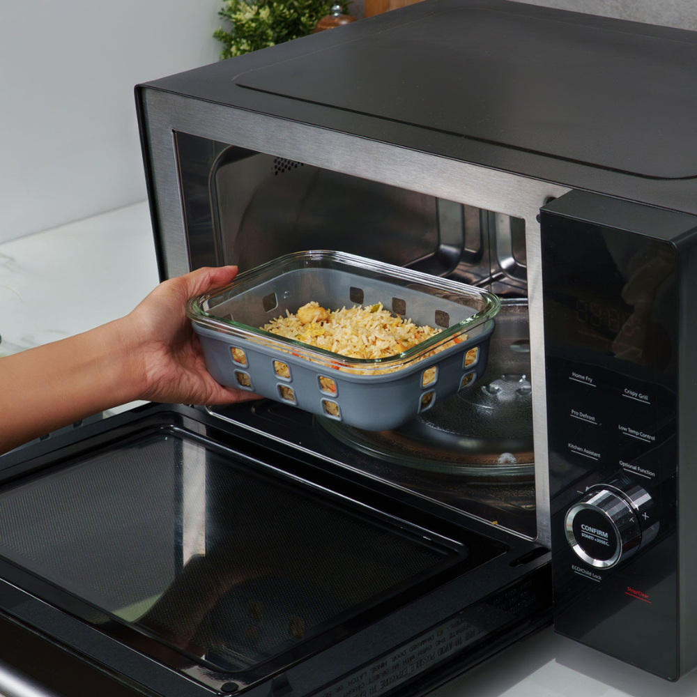 Arshia 12-Piece Premium Glass Food Container Set – Airtight Tempered Glass with Stainless-Steel Lids & Silicone Seal