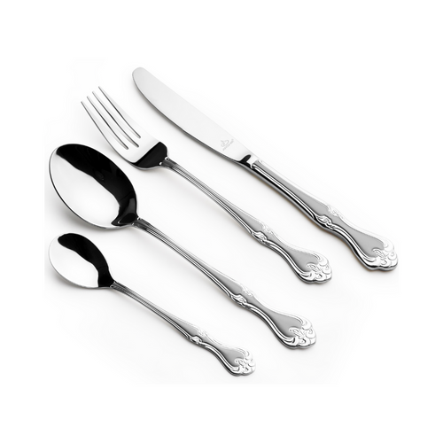 Arshia Stainless Steel Cutlery Set 95pcs Silver