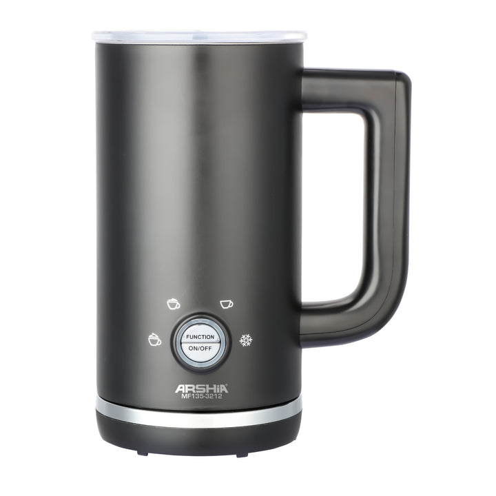Arshia Electric Milk Frother – 500W Powerful Froth & Warm Function, 150ml Frothing / 300ml Heating Capacity