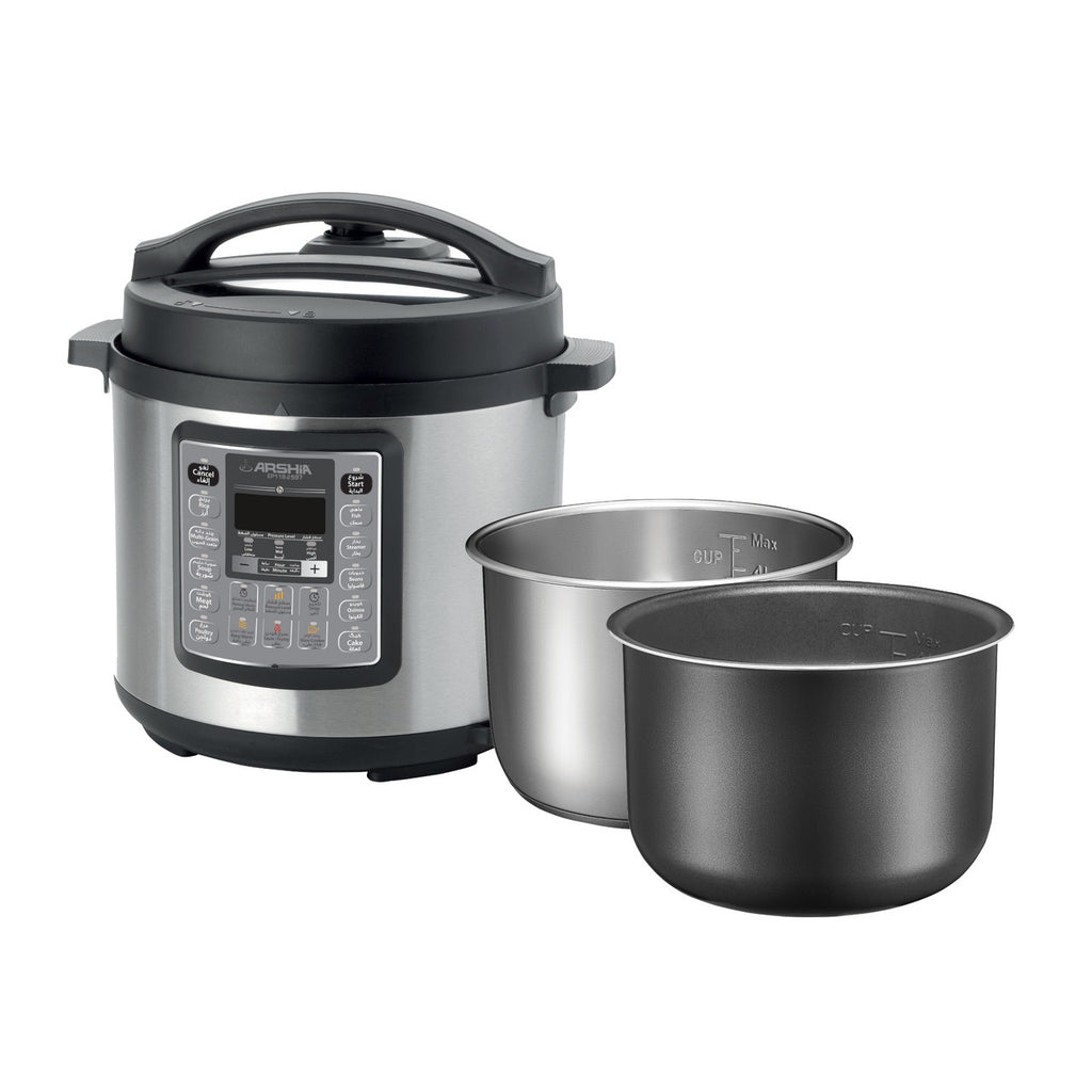 Arshia Digital Pressure Cooker & Arshia Titanium Electric Chopper