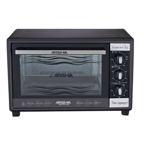 Arshia Multifunctional Toaster Oven 35L Black