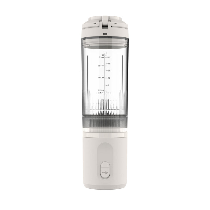 Flugel VitaGo Portable Blender 600ml – USB-C Rechargeable Personal Smoothie Maker, 180W High-Power Ice Crushing – White