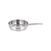 Arshia 9-Piece Stainless Steel Cookware with satin-finish lid