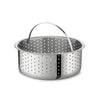 Arshia  Pressure Cooker with Glass Lid and Steamer 22cm  Stainless Steel,