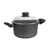 Titanium Stock Pot with Pyrex Lid 28cm