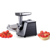 Arshia 2000W Meat Grinder with Tomato Attachment, Black, 3 pleates