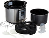 Arshia  12L Pressure Express MultiCooker,1600W, Stainless Steel/ Black,,Non Stick,