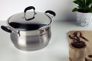 Arshia Stainless Steel Casserole pot 24cm