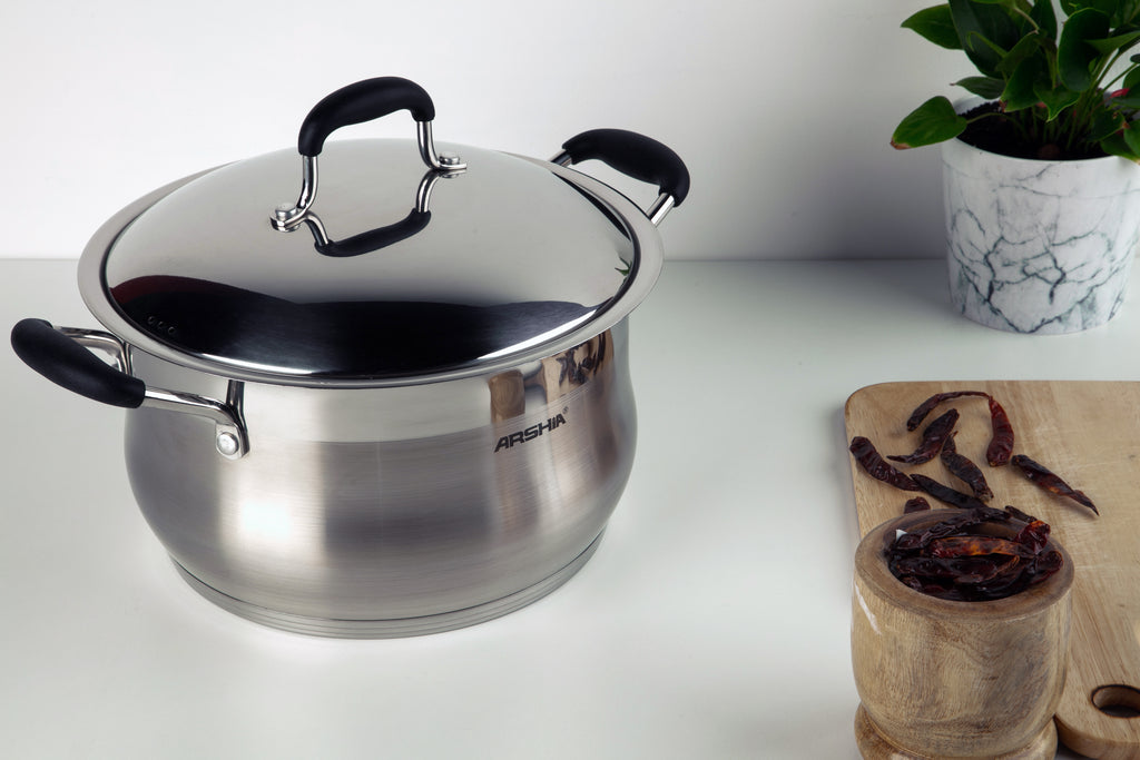 Arshia Stainless Steel Casserole 34cm | SS145