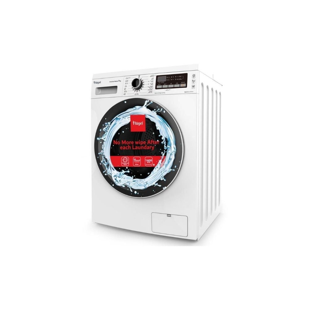 Flugel Washing Machine 1400rpm White 7kg