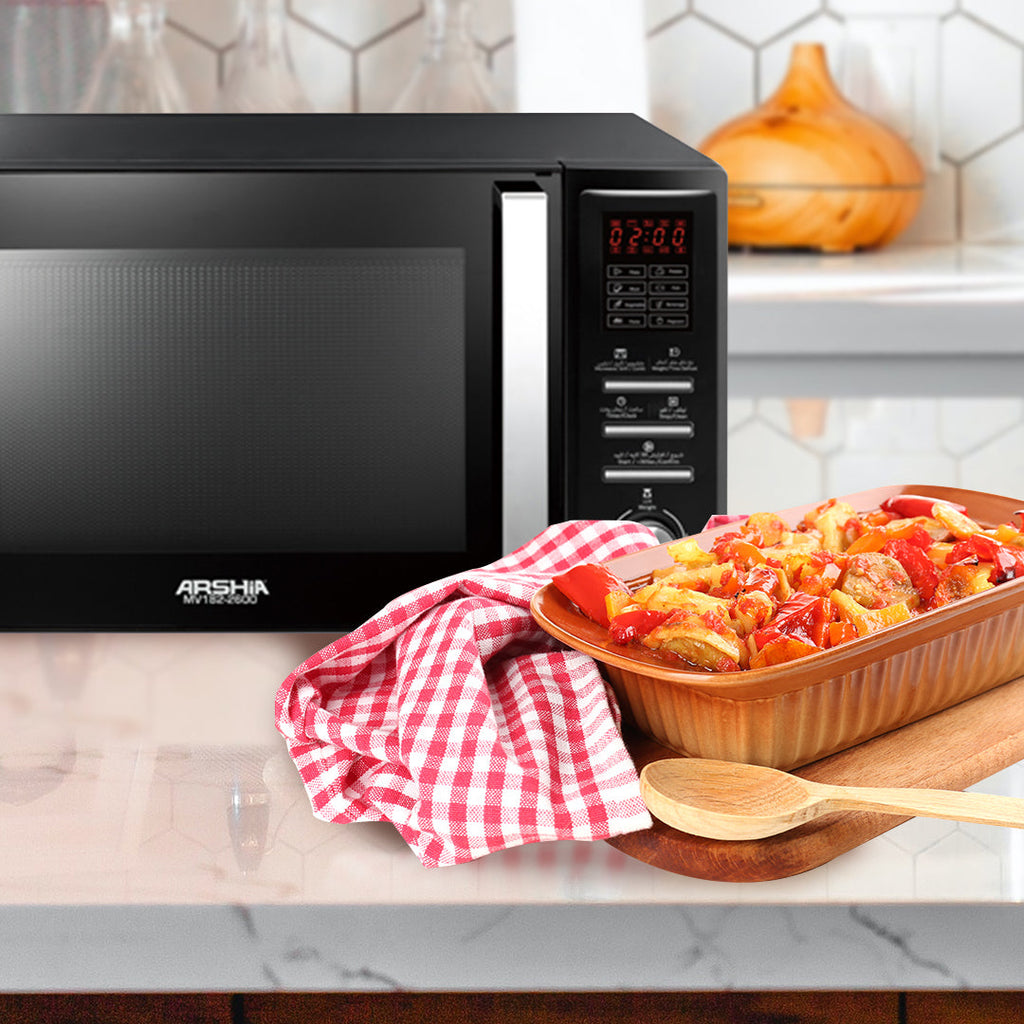 Arshia Microwave and Grill Combo 36 Litre Capacity and Powerful 1000Watt