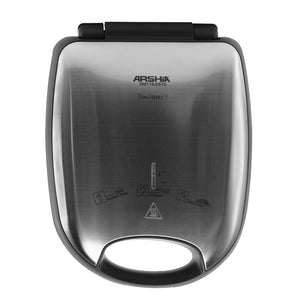 Arshia Sandwich Maker 4-Slice Black