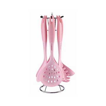 Silicon Utensil Set Pink