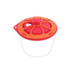 Arshia Intelligent Lid with Pot Mat | Red and Orange