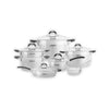 Arshia Stainless Steel Cookware 12Pc Set SS1401