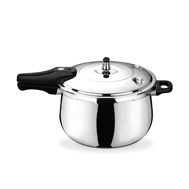 Arshia Premium Stainless Steel Pressure Cooker – 32cm, 18/8 Steel, Induction Base