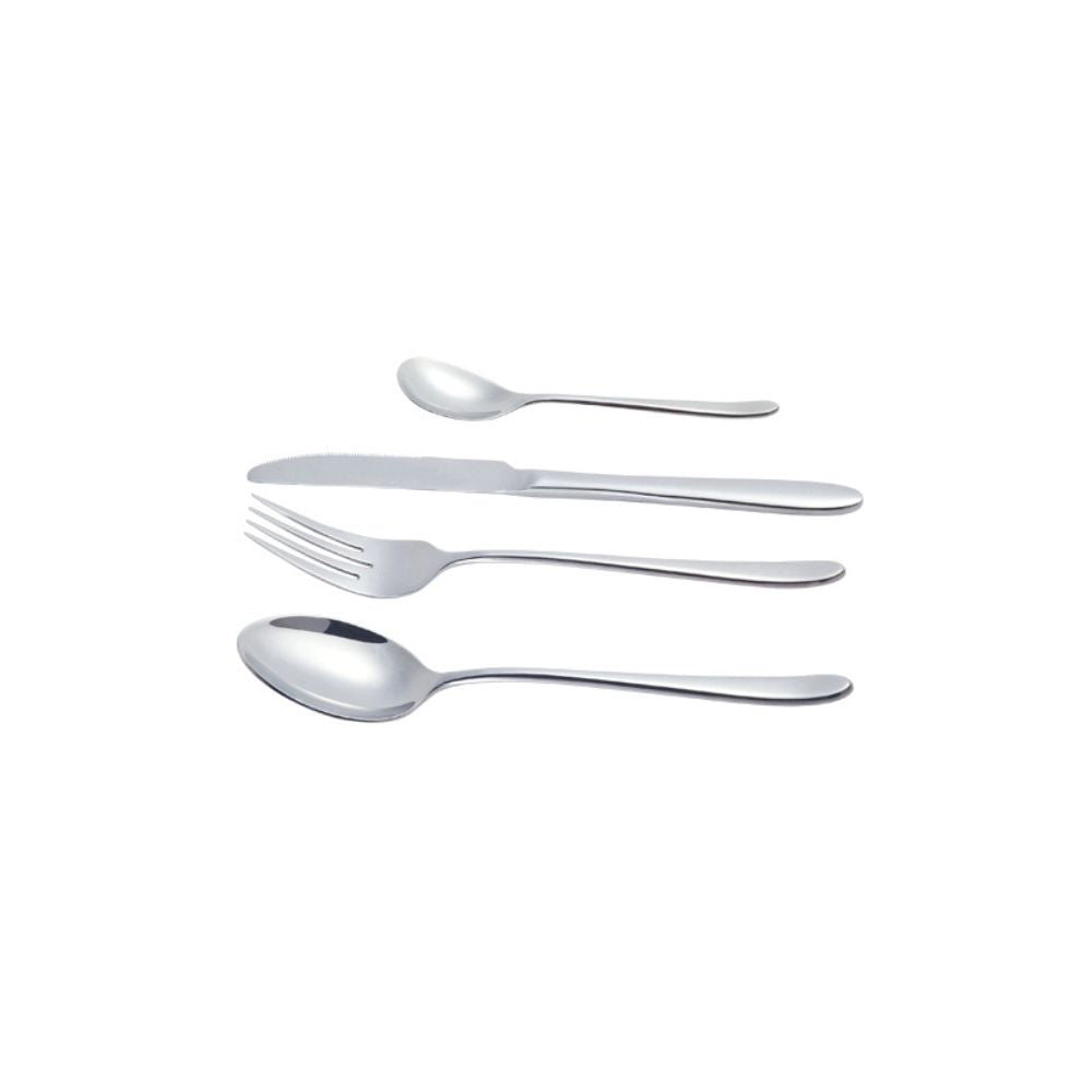 silver stainless steel Cutlery Sets 